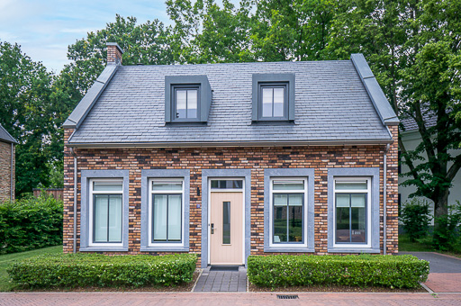 Vastgoedfoto exterieur vakantiepark woning Maastricht