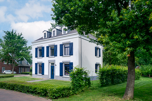 Vastgoedfoto exterieur vakantiepark woning Maastricht