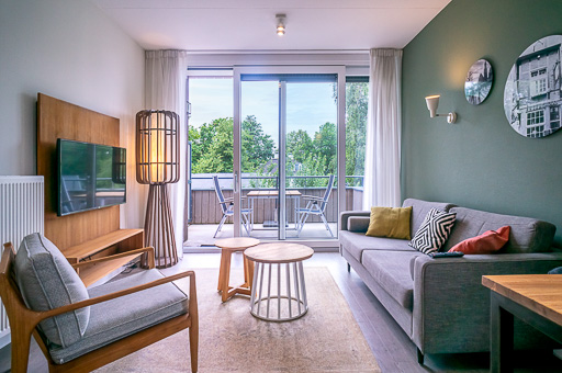 Vastgoedfoto exterieur vakantiepark woning Maastricht